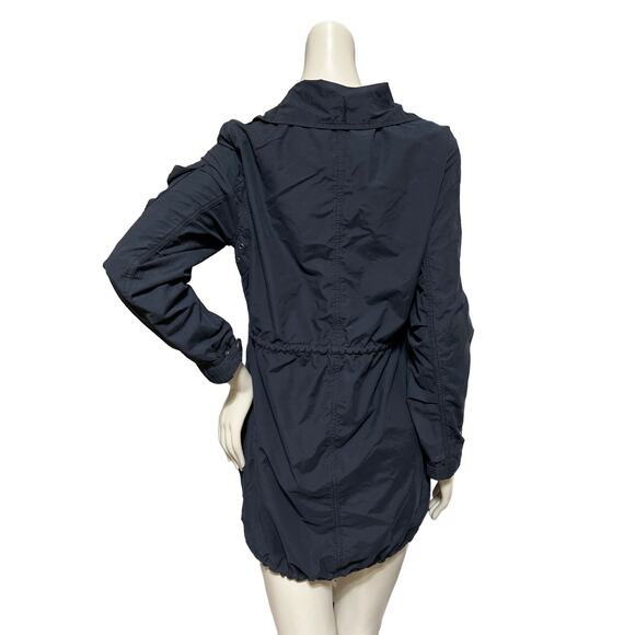 Penfield Blue Woman's Hazelton Long Lightweight Zip/Snap Jacket Size Small - Picture 5 of 6